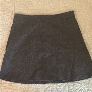 Forever 21 Gray A-Line Mini Skirt Casual